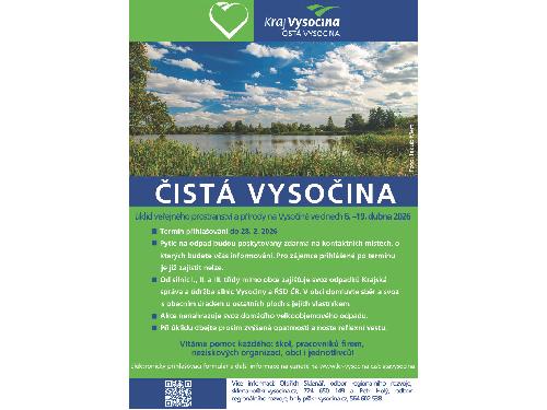 Aktualita - Obrázek - ČISTÁ VYSOČINA 2026